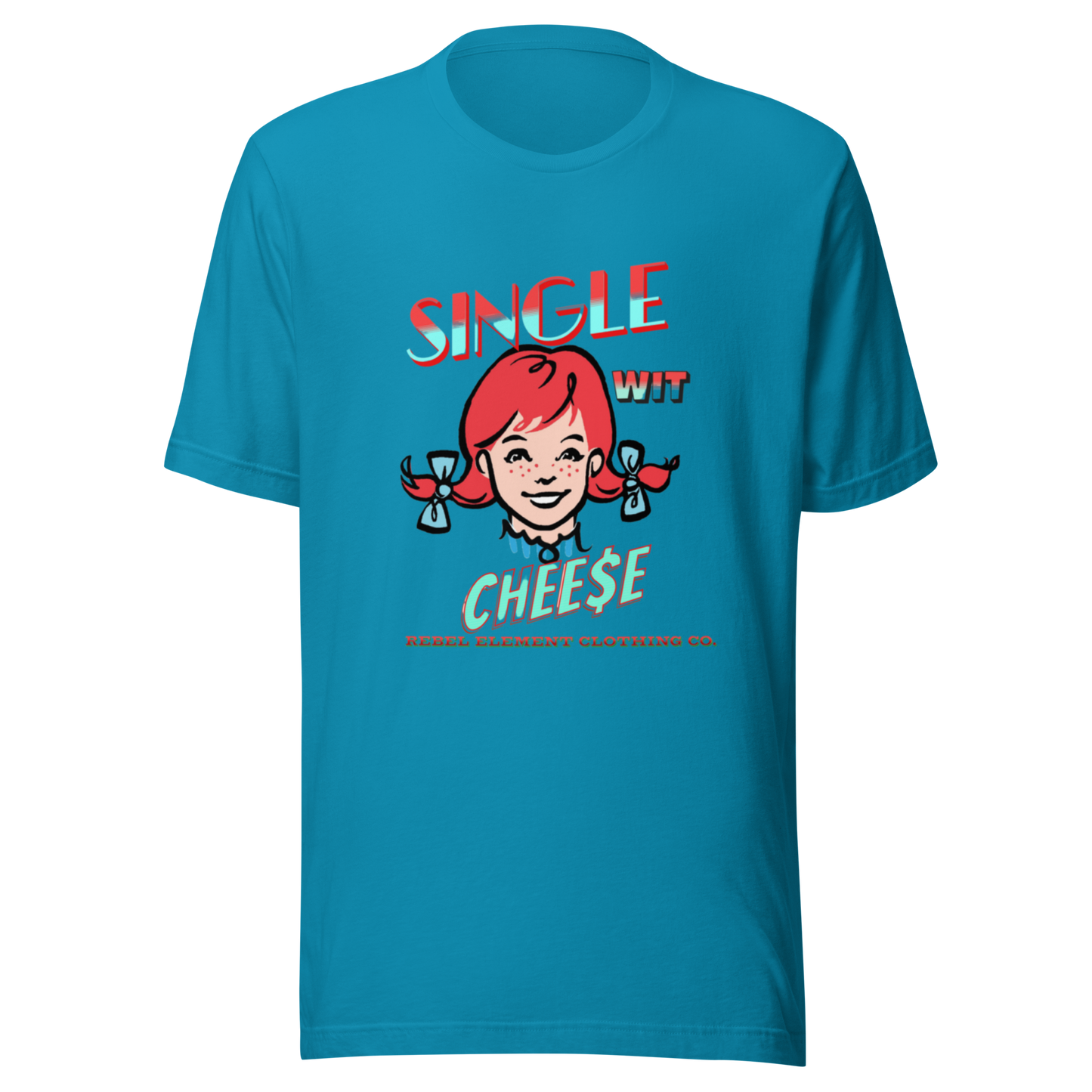 SINGLE WIT CHEESE UNISEX T-SHIRT