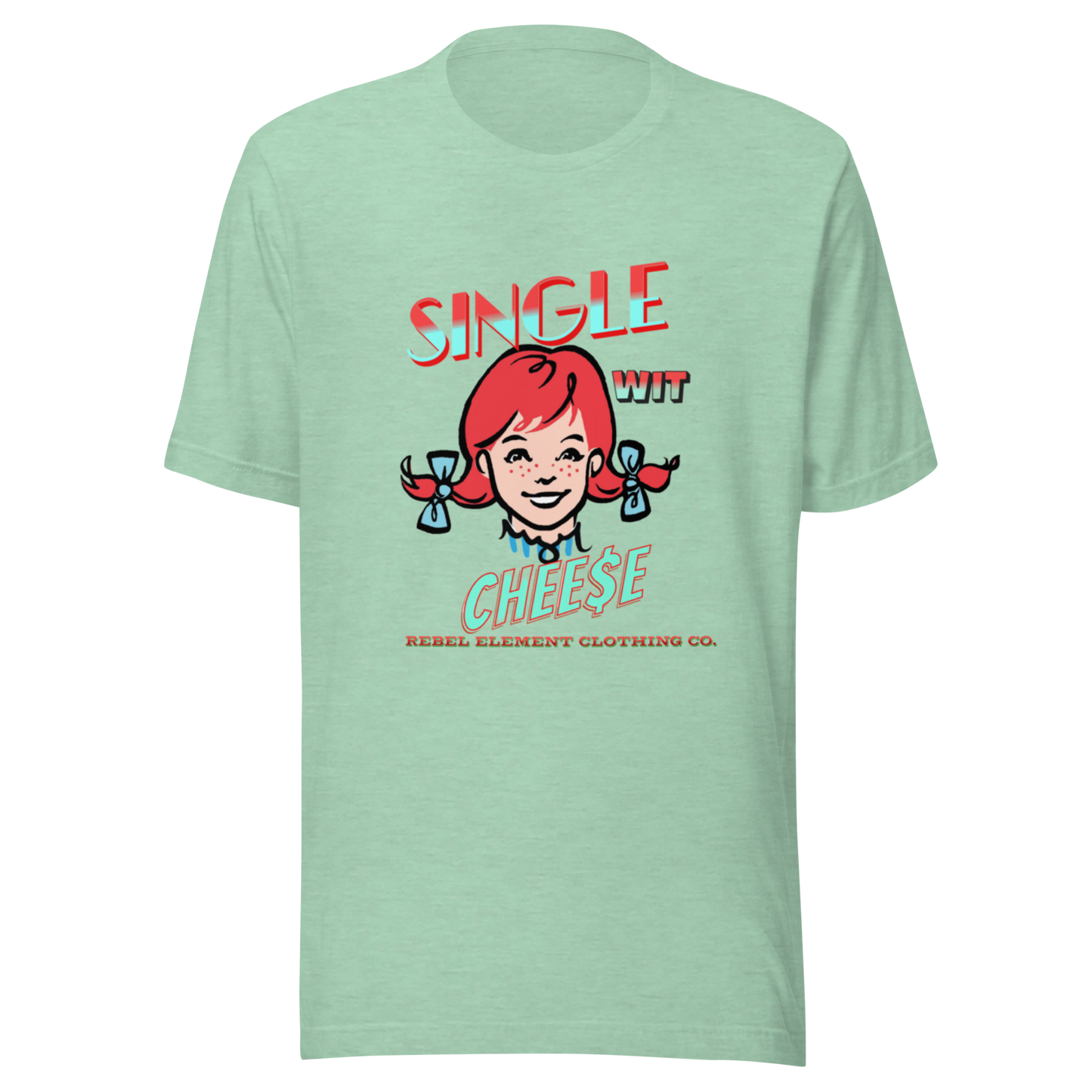 SINGLE WIT CHEESE UNISEX T-SHIRT