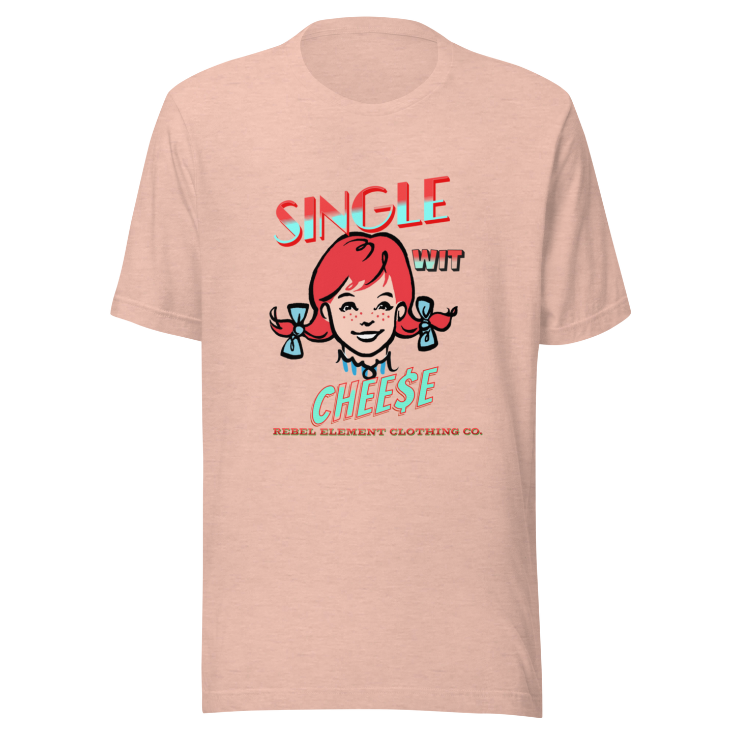 SINGLE WIT CHEESE UNISEX T-SHIRT