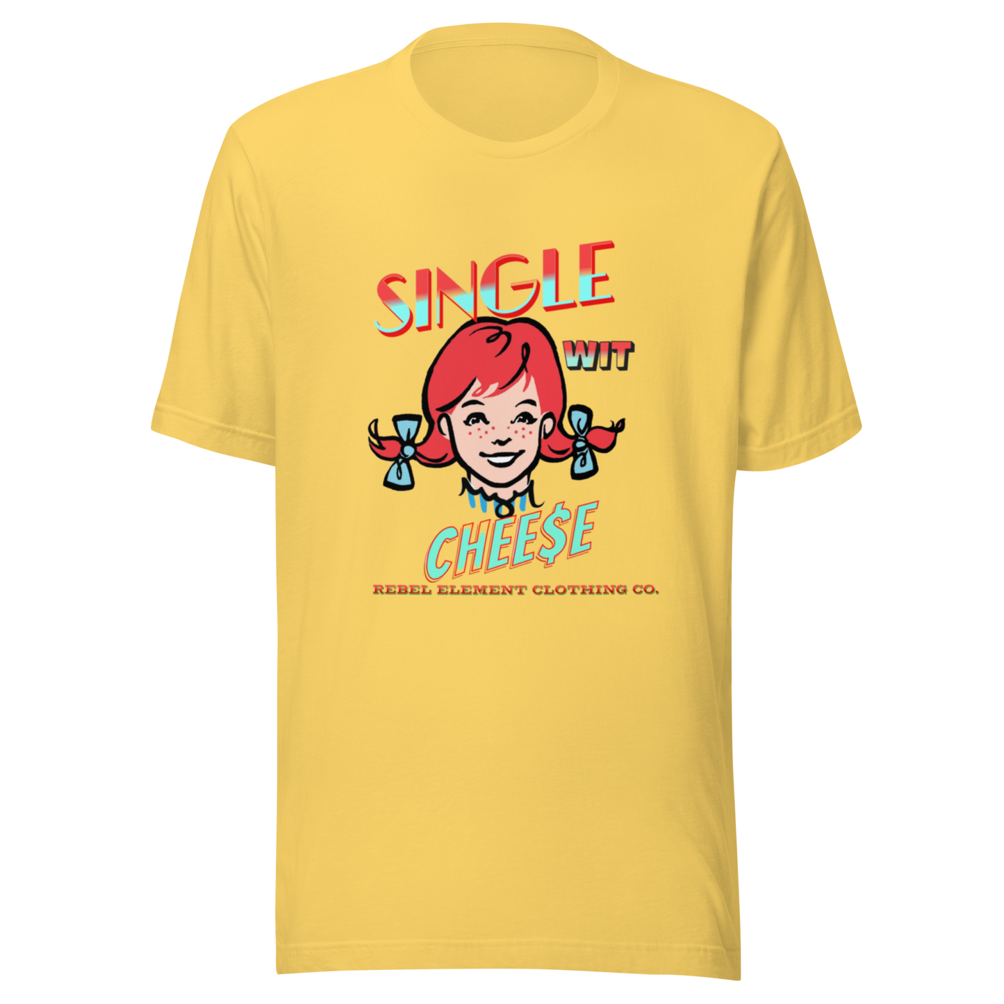 SINGLE WIT CHEESE UNISEX T-SHIRT